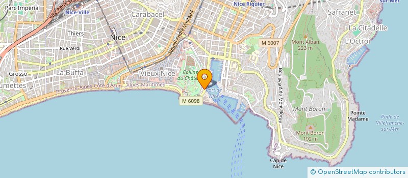 localisation de l'entreprise MONSIEUR SIVAKARAN VISVALINGAM à NICE