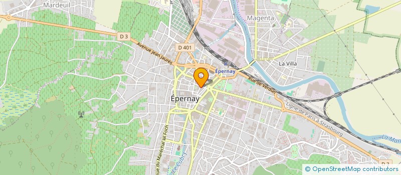 localisation de l'entreprise MONSIEUR SIVALINGUM LUTCHMEE à EPERNAY