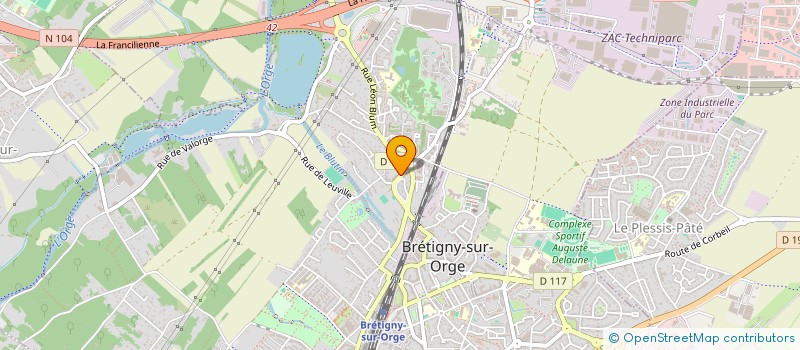 localisation de l'entreprise MONSIEUR SIVANESAN PAJANY à BRETIGNY-SUR-ORGE