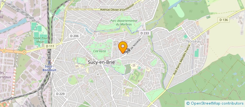 localisation de l'entreprise MONSIEUR SIVANIROJAN SIVAKUMAR  SUCY-EN-BRIE