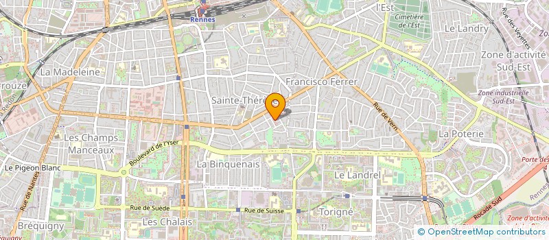 localisation de l'entreprise MONSIEUR SIVANTHAKONE KHOTHAVONGS à RENNES