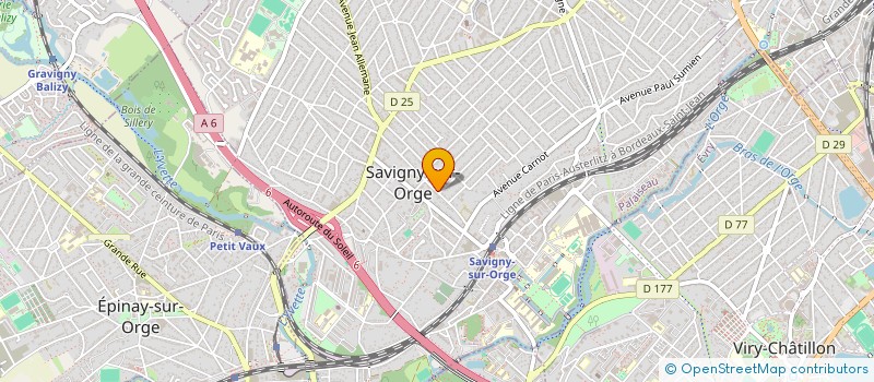 localisation de l'entreprise MONSIEUR SIVARAMAN SAMPATH à SAVIGNY-SUR-ORGE