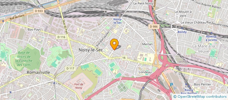 localisation de l'entreprise MONSIEUR SIVASAMY LAKSHAN SASIKAR à NOISY-LE-SEC
