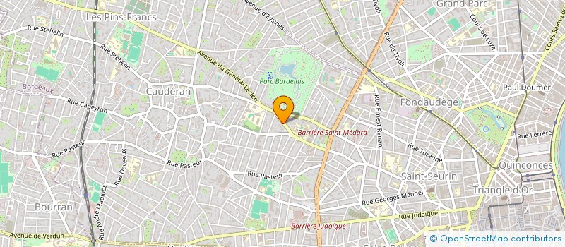 localisation de l'entreprise MONSIEUR SIVERE SAMBA BACKOULAS  BORDEAUX