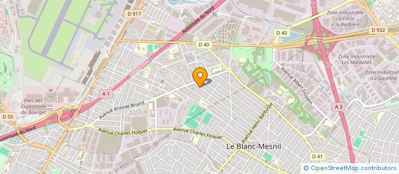 localisation de l'entreprise MONSIEUR SIVI DIBANZILA UMBA à LE BLANC-MESNIL