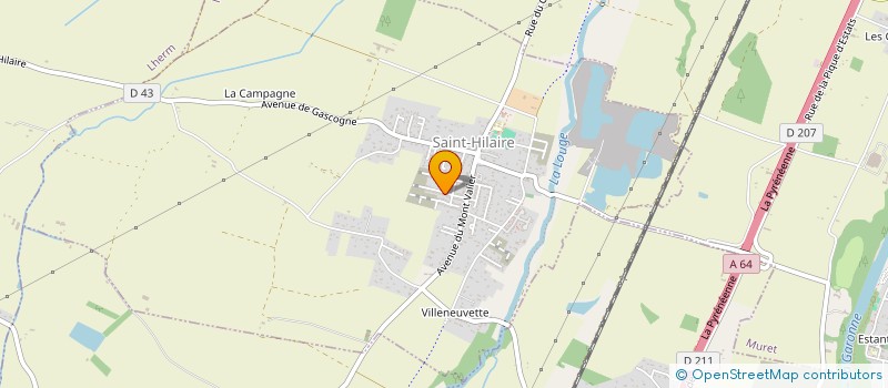 localisation de l'entreprise MONSIEUR SIVI KOKA  ST HILAIRE