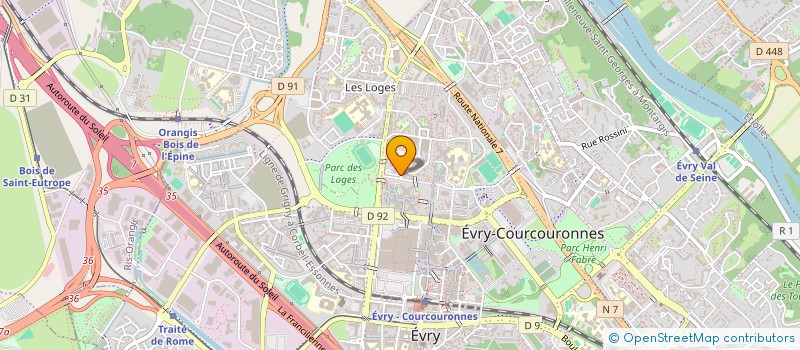localisation de l'entreprise MONSIEUR SIVY TAN à EVRY-COURCOURONNES