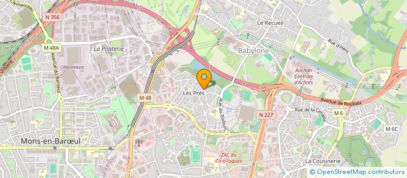 localisation de l'entreprise MONSIEUR SIWAN EL ASSATI  VILLENEUVE-D'ASCQ