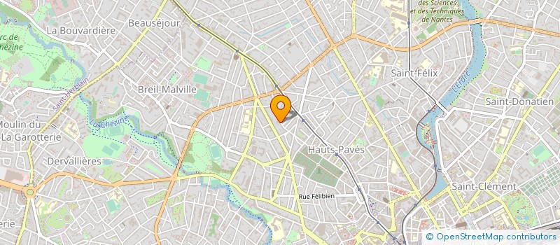 localisation de l'entreprise MONSIEUR SIXTE LE BARBIER DE BLIGNIERES à NANTES