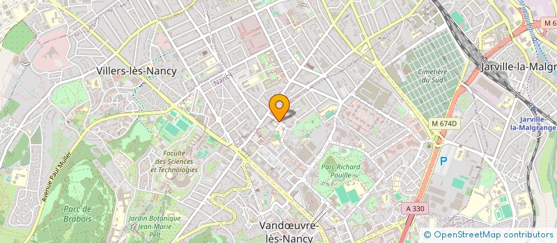 localisation de l'entreprise MONSIEUR SIYUAN GENG  VANDUVRE-LES-NANCY