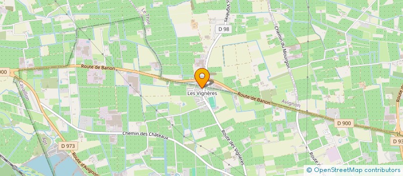 localisation de l'entreprise MONSIEUR SKANDER AOUADI  CAVAILLON