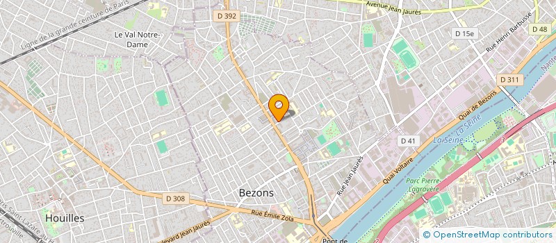 localisation de l'entreprise MONSIEUR SKANDER AYADI  BEZONS