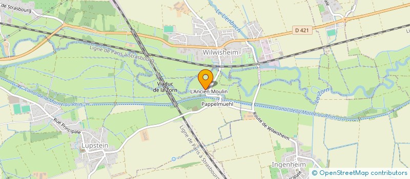 localisation de l'entreprise MONSIEUR SKANDER BAGHDADI  LUPSTEIN