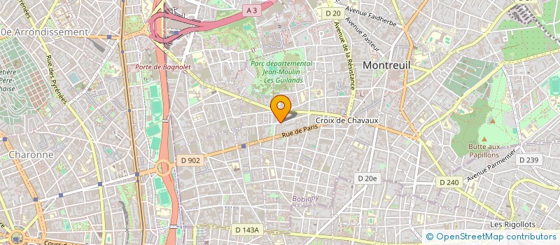 localisation de l'entreprise MONSIEUR SKANDER BELKACEMI à MONTREUIL