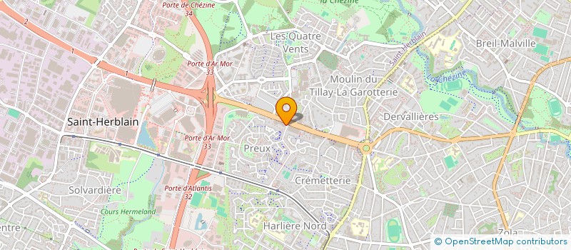 localisation de l'entreprise MONSIEUR SKANDER BEN HMIDA  SAINT-HERBLAIN