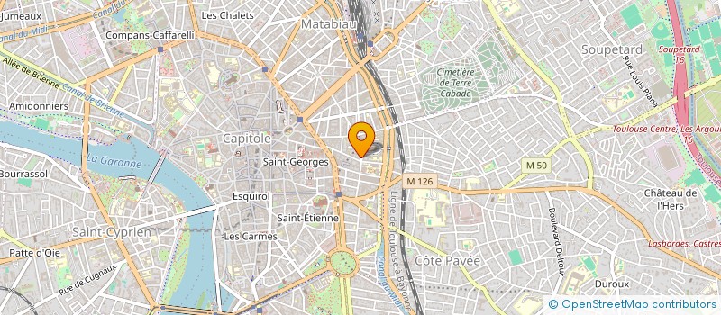 localisation de l'entreprise MONSIEUR SKANDER BOULAARES  TOULOUSE