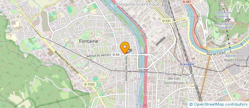 localisation de l'entreprise MONSIEUR SKANDER BOUZENNIR  FONTAINE