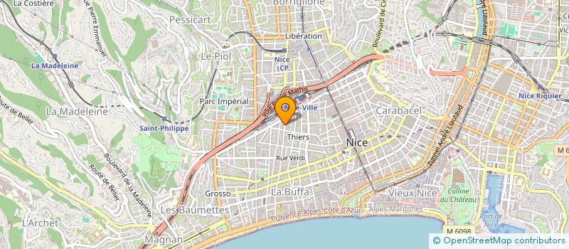 localisation de l'entreprise MONSIEUR SKANDER HAMMAMI à NICE