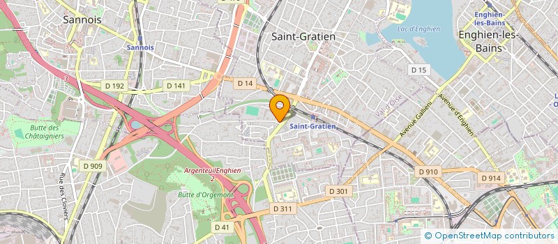 localisation de l'entreprise MONSIEUR SKANDER SLIM  SAINT-GRATIEN