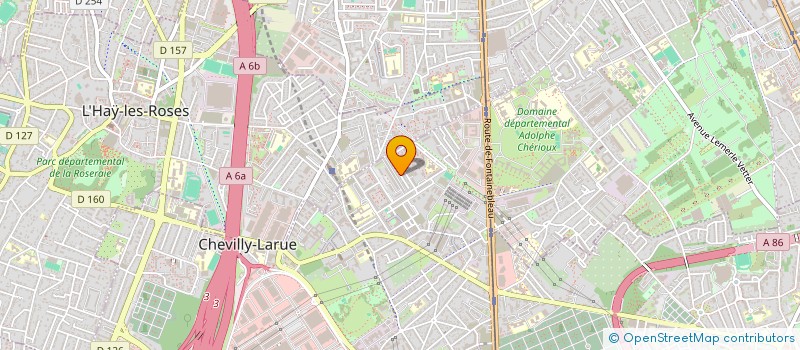 localisation de l'entreprise MONSIEUR SKANDER SOUID  CHEVILLY-LARUE