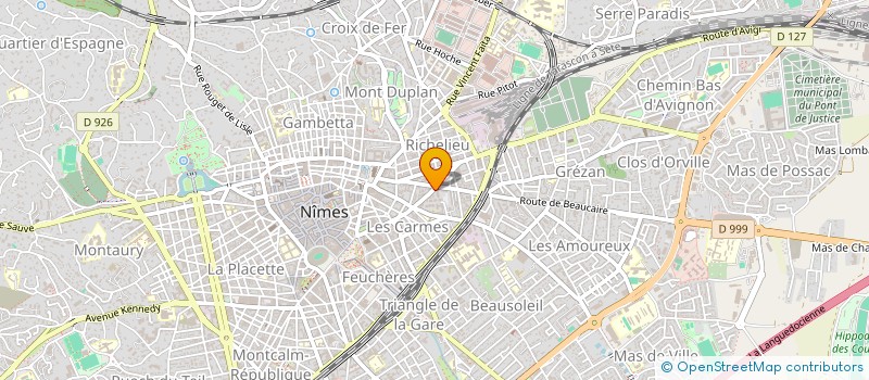localisation de l'entreprise MONSIEUR SKENDER OULED ABDALLAH  NIMES