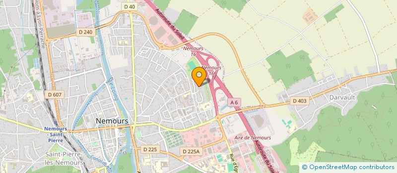 localisation de l'entreprise MONSIEUR SKENHY NDZOBADILA  LOUBAKI  NEMOURS