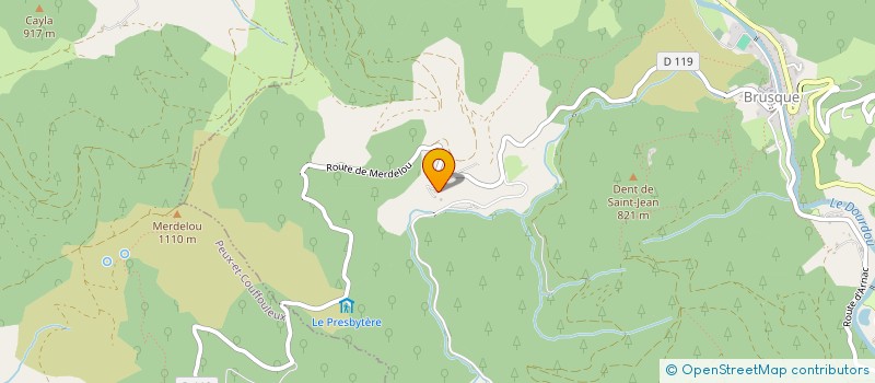 localisation de l'entreprise MONSIEUR SKYLLER PIDOUX  BRUSQUE