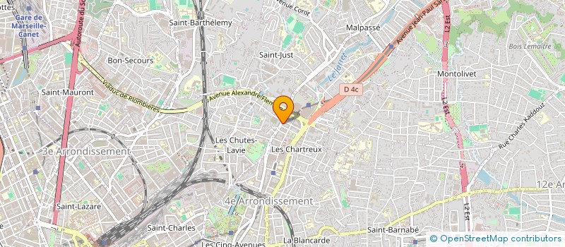 localisation de l'entreprise MONSIEUR SLAH BARKAOUI à MARSEILLE