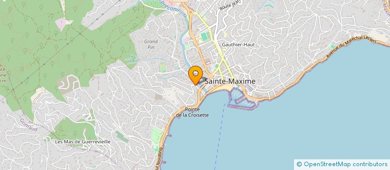 localisation de l'entreprise MONSIEUR SLAH HAMMOUDA à SAINTE-MAXIME