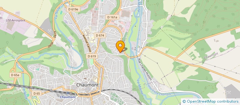 localisation de l'entreprise MONSIEUR SLAH LACHIHEB à CHAUMONT