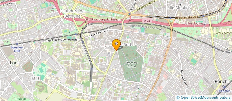 localisation de l'entreprise MONSIEUR SLAH MOUELHI à LILLE