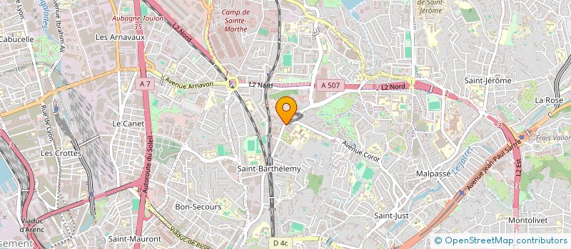 localisation de l'entreprise MONSIEUR SLAHEDDINE BACCOUCHE à MARSEILLE