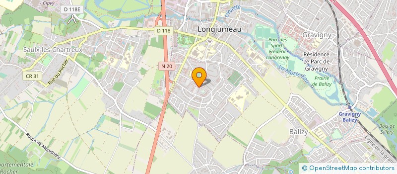 localisation de l'entreprise MONSIEUR SLAHEDDINE HAMROUNI à LONGJUMEAU