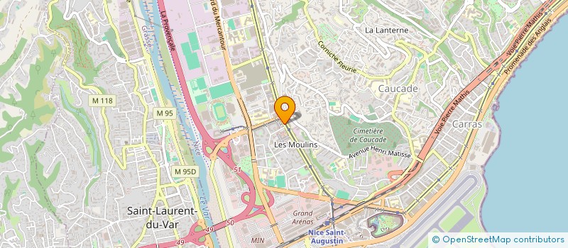 localisation de l'entreprise MONSIEUR SLAHEDDINE HASSIAOUI  NICE