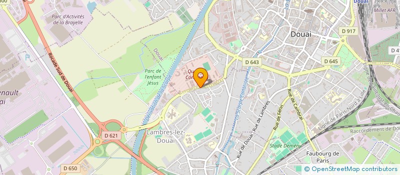 localisation de l'entreprise MONSIEUR SLAHEDDINE KHABTHANI  BRUAY-LA-BUISSIERE