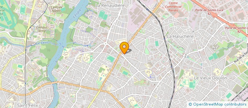 localisation de l'entreprise MONSIEUR SLAHEDDINE LIHIDHEB TOUIR  NANTES