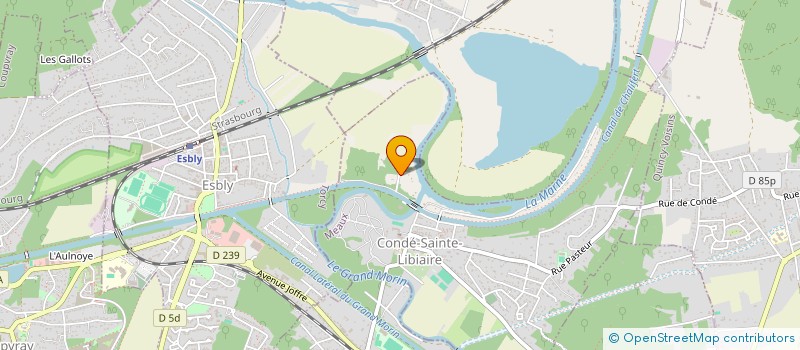 localisation de l'entreprise MONSIEUR SLAHEDDINE ROMDHANE  CONDE-SAINTE-LIBIAIRE