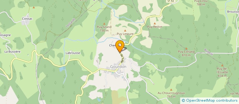 localisation de l'entreprise MONSIEUR SLAMANI ISMAIL  GOURDON-MURAT