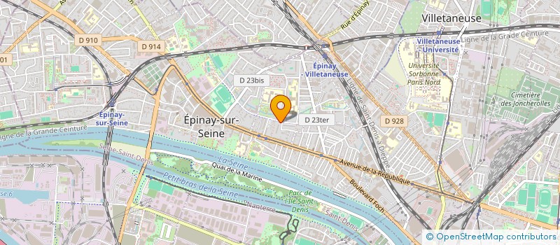 localisation de l'entreprise MONSIEUR SLAVCHO GENCHEV à EPINAY SUR SEINE