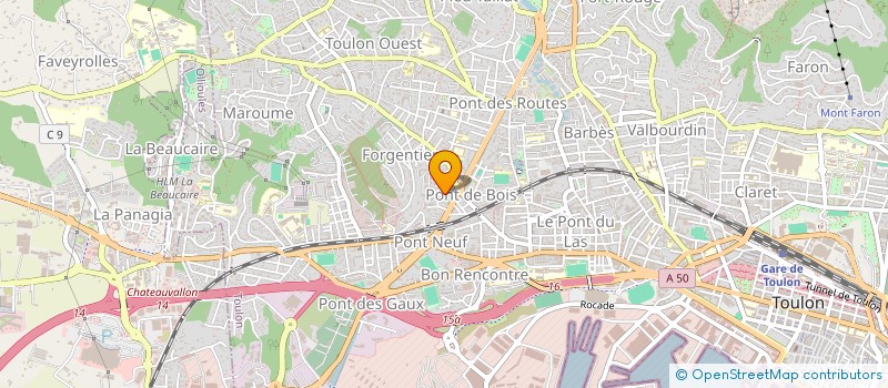 localisation de l'entreprise MONSIEUR SLAVIK CHAPOCHNIKOV à TOULON