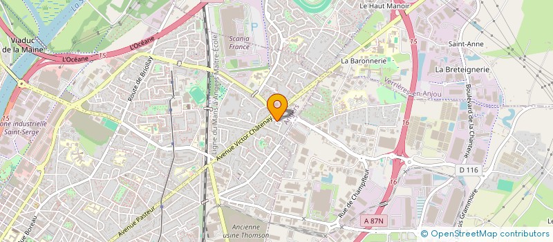 localisation de l'entreprise MONSIEUR SLAVIK MARTIROSSIAN à ANGERS