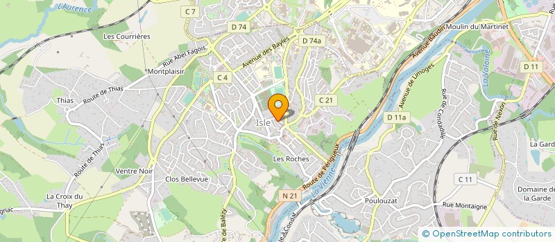 localisation de l'entreprise MONSIEUR SLAVIK SULTANYAN  ISLE