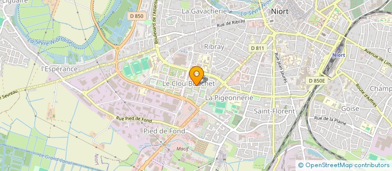 localisation de l'entreprise MONSIEUR SLAVIK TCHIRKINYAN à NIORT
