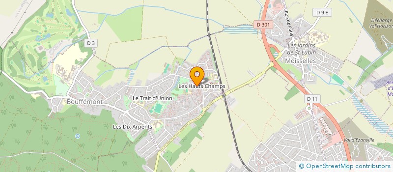 localisation de l'entreprise MONSIEUR SLAVISA PROKIC  BOUFFEMONT