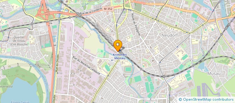 localisation de l'entreprise MONSIEUR SLAVISA STOJANOVIC à STRASBOURG
