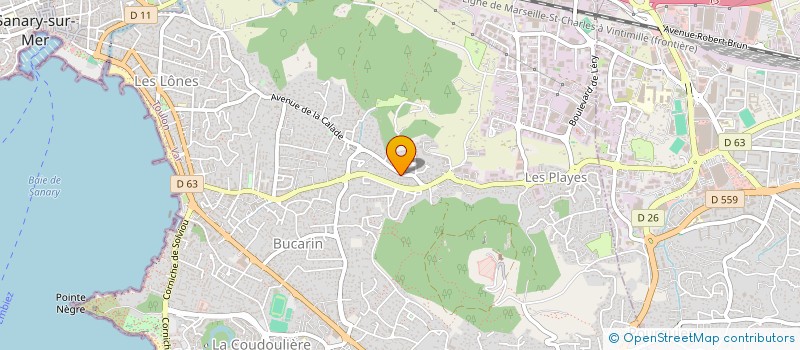 localisation de l'entreprise MONSIEUR SLAVKO NOVOSELIC à SIX-FOURS-LES-PLAGES