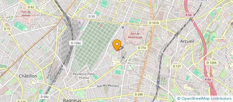 localisation de l'entreprise MONSIEUR SLAVKO PUDIC à BAGNEUX
