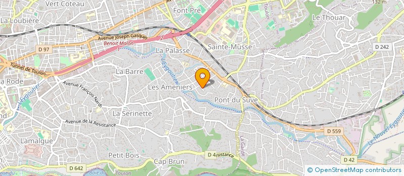 localisation de l'entreprise MONSIEUR SLAWOMIR KRAJEWSKI  TOULON