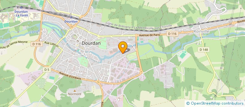localisation de l'entreprise MONSIEUR SLAWOMIR RYBARCZYK à DOURDAN