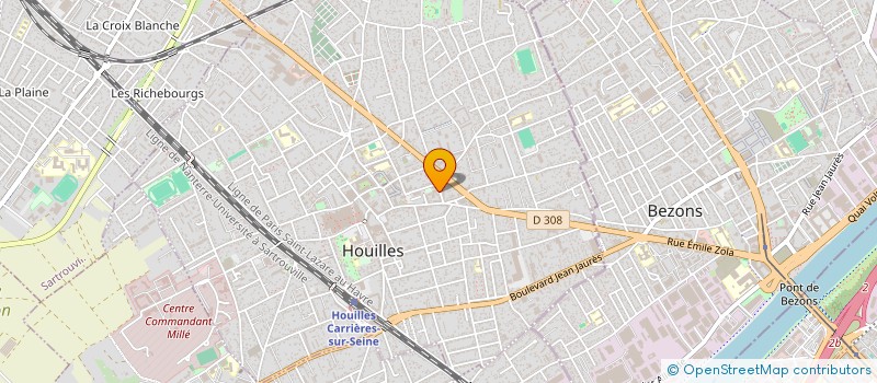 localisation de l'entreprise MONSIEUR SLAWOMIR WILK  HOUILLES